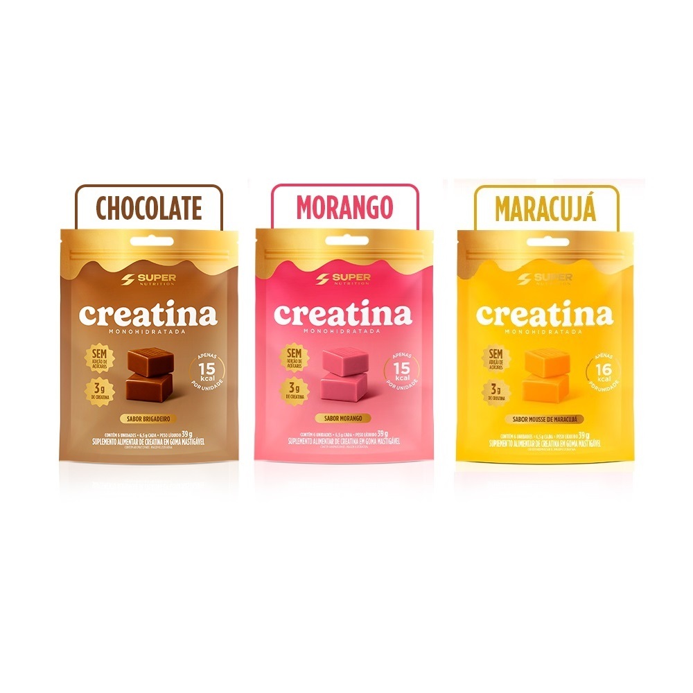 Combo Mini Packs Caramelo de Creatina