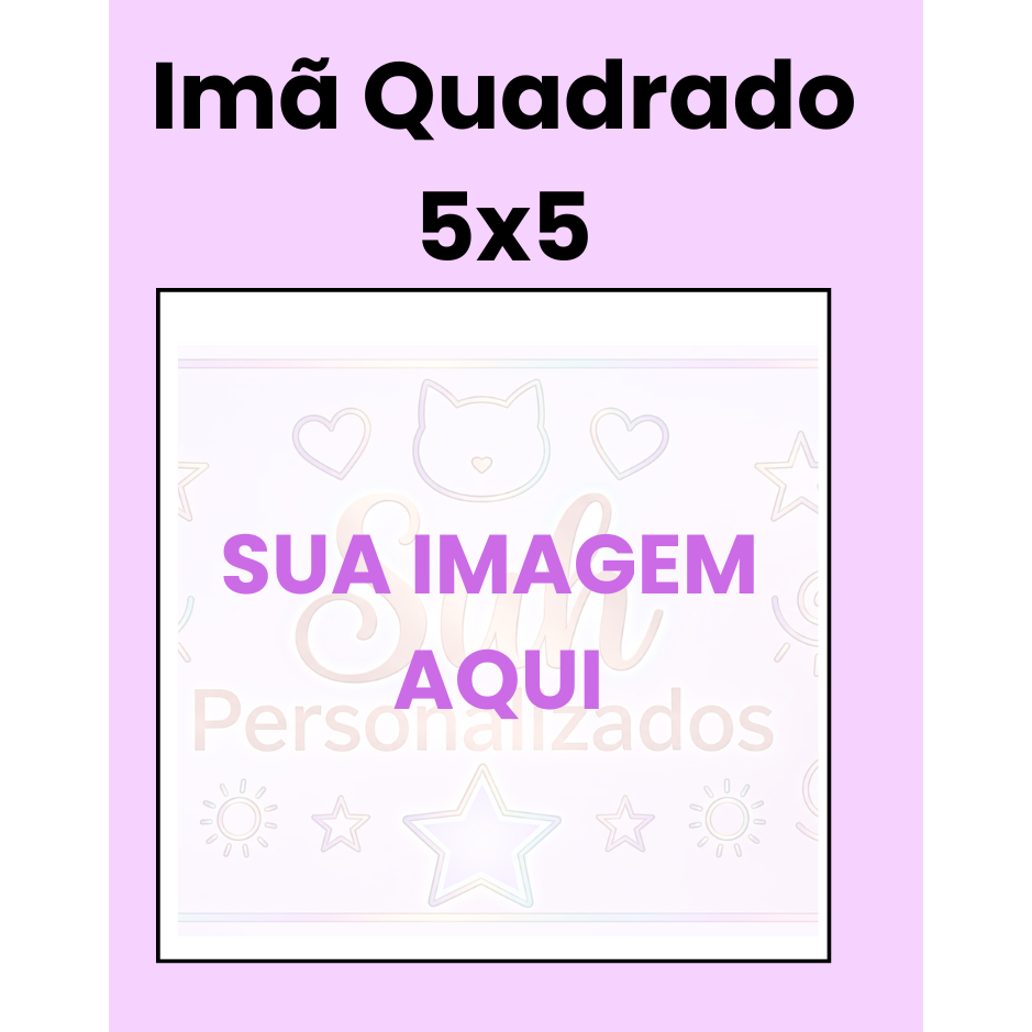Imã quadrado Personalizado | foto imã | Lembranças para aniversário | Lembranças de viagem | Personagens | Anime