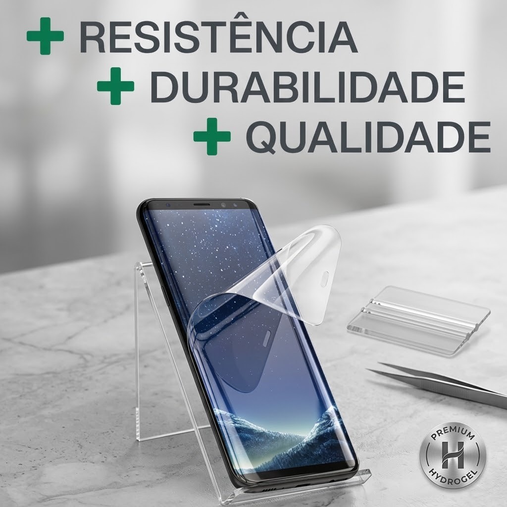Película Hidrogel Privacidade para TODOS os iPhones 11 12 13 14 15 16 17 Pro Max (Anti-Impacto) — imagem 2 de 2