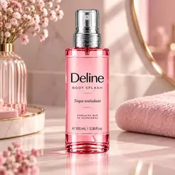 Body Splash Delina 100ml - Alta Fixação Perfume Feminino Delina Aroma Marcante