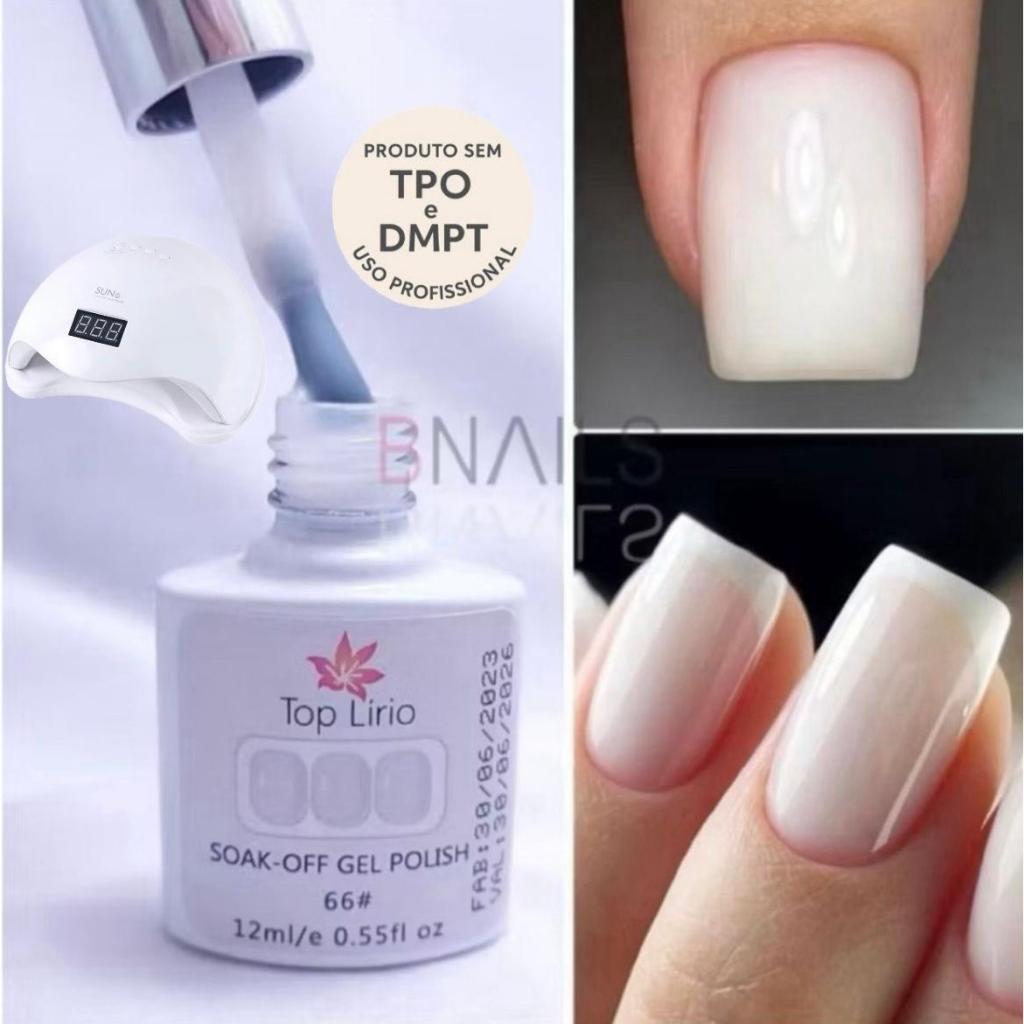 Esmalte de Renda Em Gel 12ml Soak-off Lirió