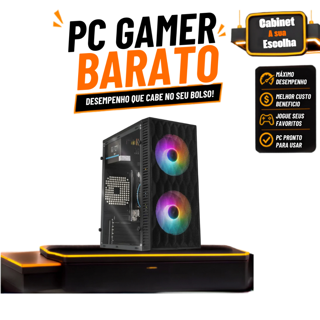 Computador Barato  i7, 16gb Ram, Ssd 480gb , Windows 11, Wi-Fi, Nota Fiscal e Garantia