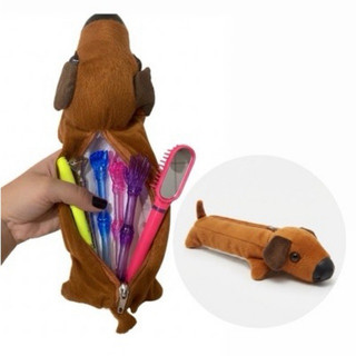 Estojo salsicha/ estojo dachshund/ estojo fofo/ estojo de bichinho/ estojo cachorro