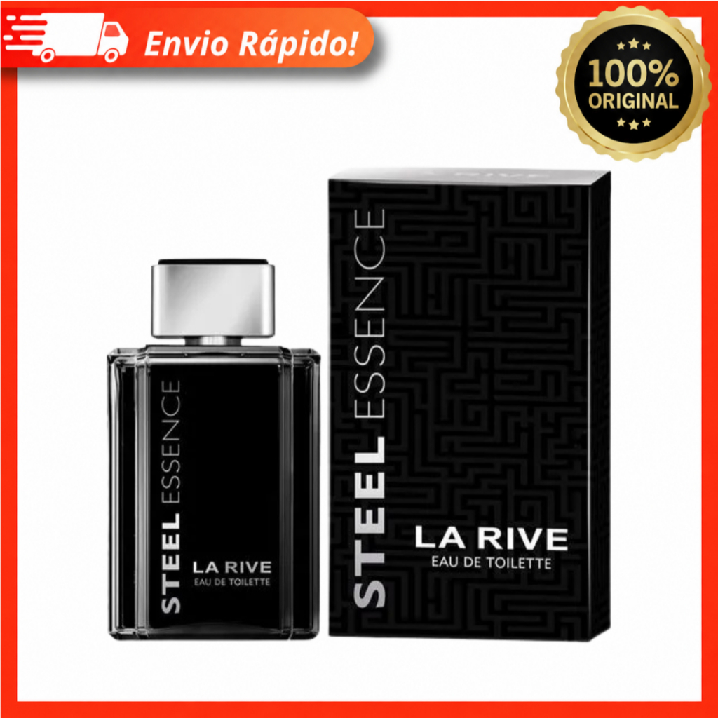 La Rive Perfume Masculino Steel Essence Eau De Toilett 100ml