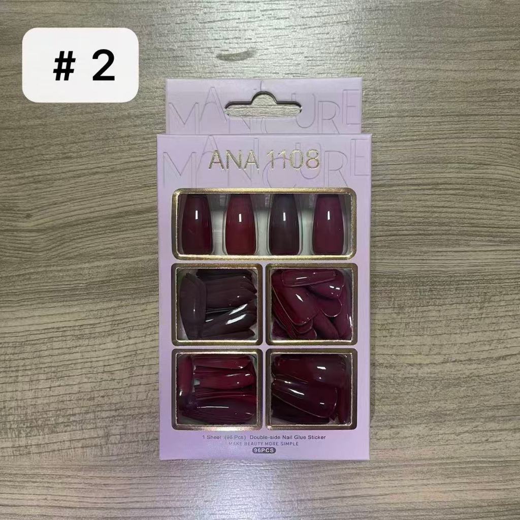 ANA1108 KIT96 UNIDADE Unhas Postiças-Perfeito para Qualquer Ocasião · foto 2