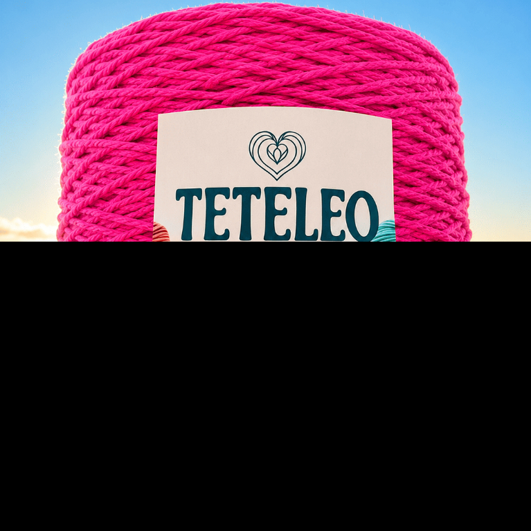 Barbante TeTeLeo e Si Do Croche Sem Poeira Não Desbota Fio Nº6 – Ideal para Crochê, Tricô e Artesanato Fios e Sonhos — imagem 2 de 2