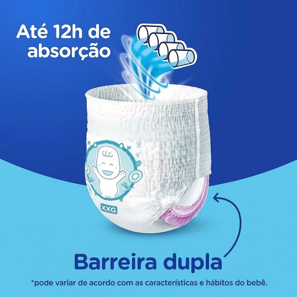 Fralda Infantil Mamypoko Calça Superproteção G 28 Unidades — imagem 2 de 2