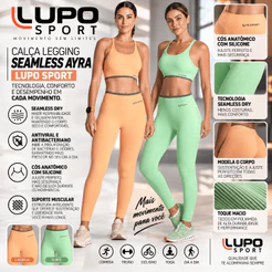 Calça Legging Lupo Seamless Ayra Feminina