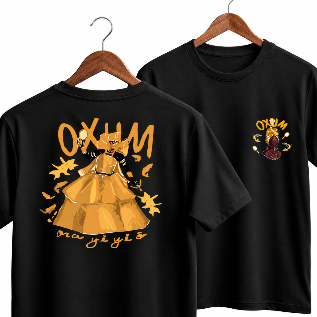 Camiseta Oxum Lançamento Umbanda 100% Algodão Fio 30.1 Premium Confortável Masculina Feminina Estilo E Qualidade