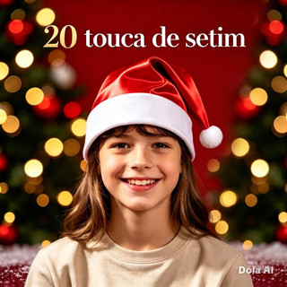 KIT 20 TOUCA E GORRO DE NATAL SETIM VERMELHO