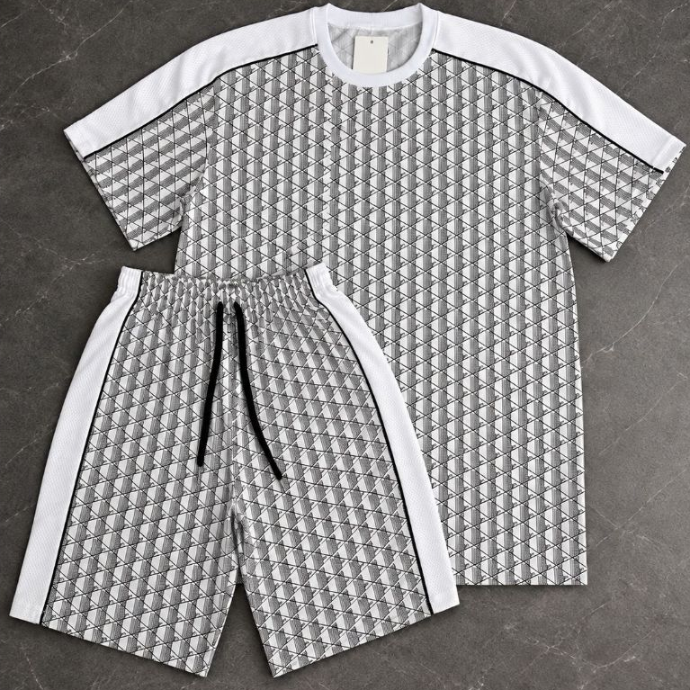 Kit Conjunto Masculino Dry Fit Moda Fitness Camisa + Short Academia Caminhada Verão