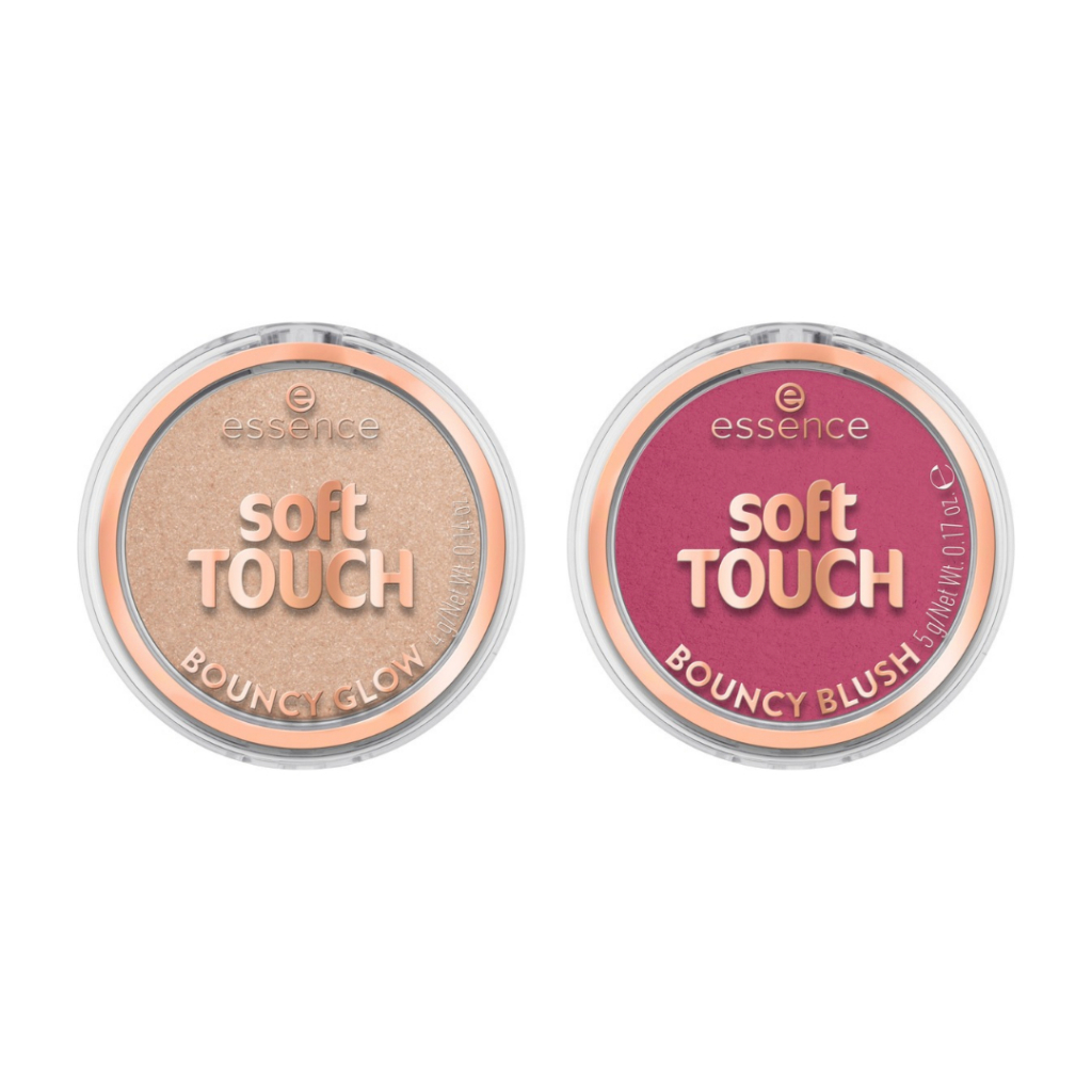 KIT Soft Touch Bouncy Glow 30 + Bouncy Blush 20 essence