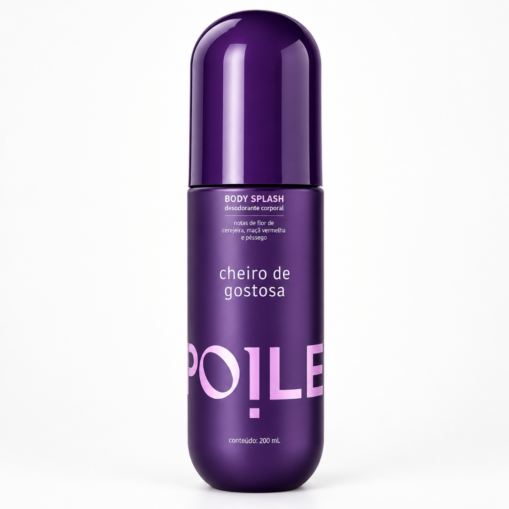 Body Splash Cheiro de Gostosa 200ml Spoiler Fragrância Feminina Perfumada para Dia a Dia e Noite