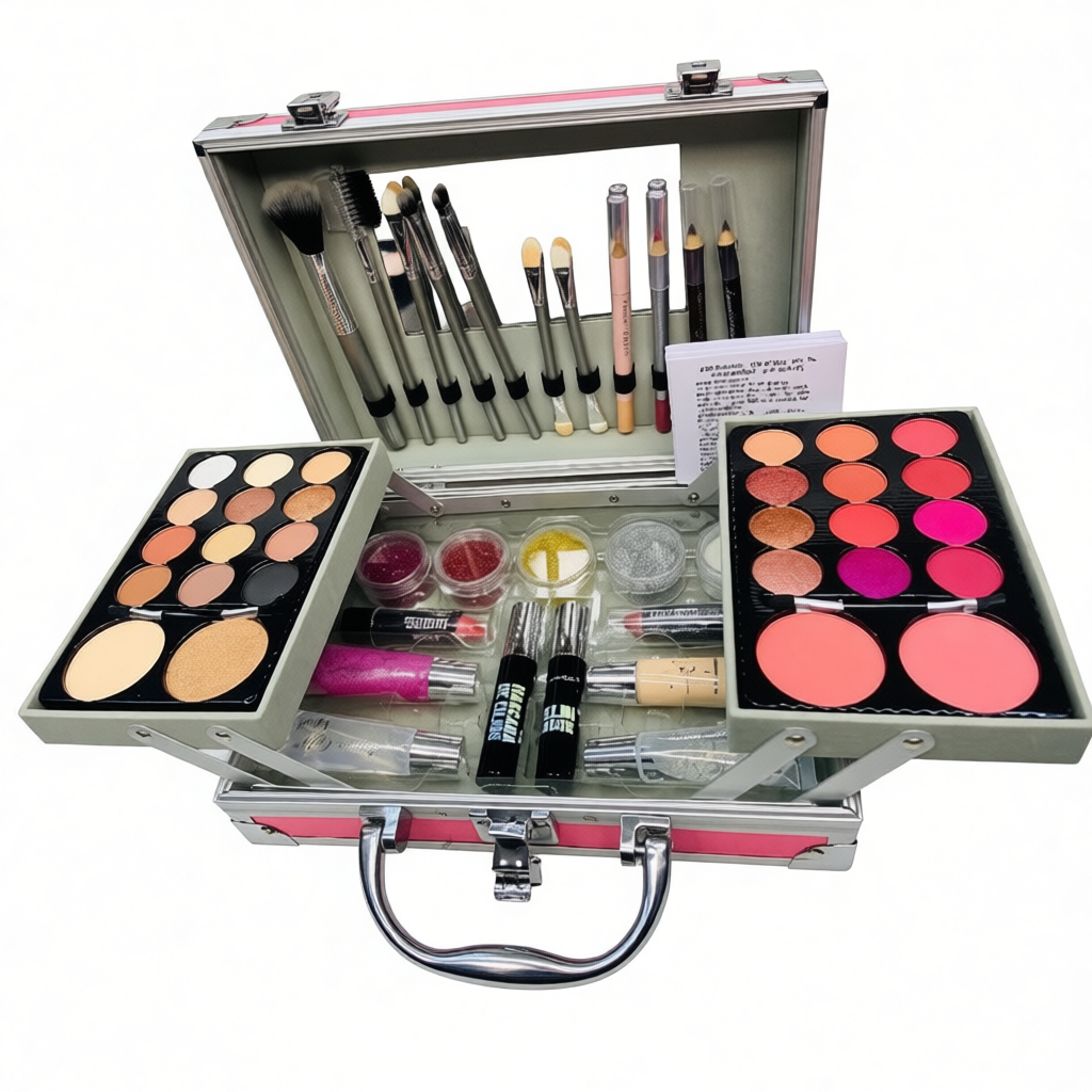 Maleta de maquiagem completa Amor anjo kiss AMkT002