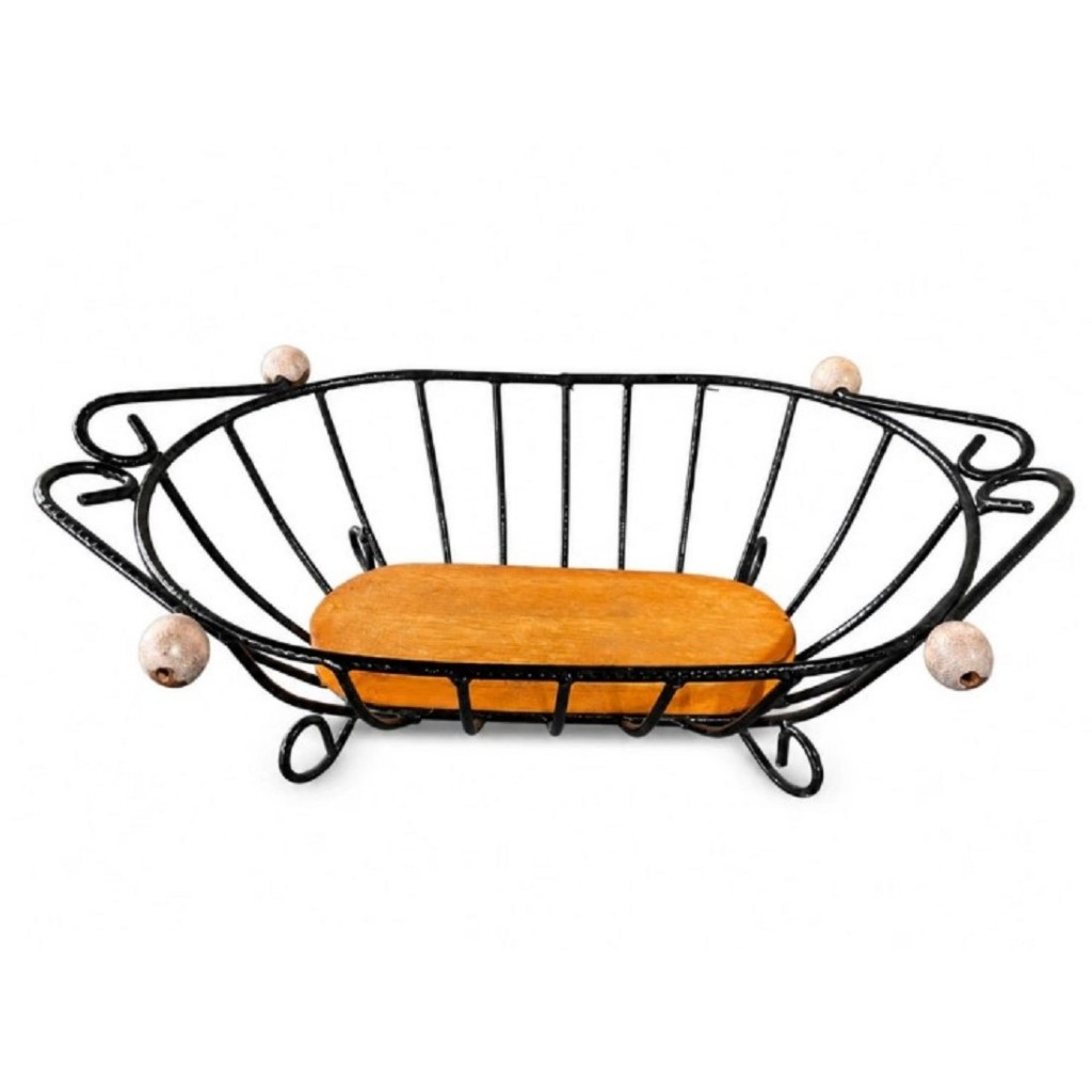 FRUTEIRA DE MESA ARTESANAL RUSTICA ENVIO IMEDIATO FRUTEIRA PARA BALCÃO E AREA GOURMET