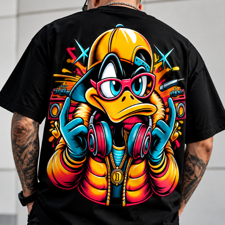 Camiseta Oversized Masculina Estampada Suedine Premium Streetwear Unissex Camisa Heavy