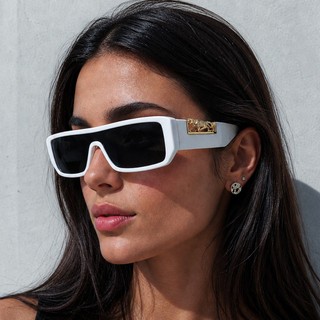 Óculos de Sol Feminino Ilook Futurista Preto com Proteção UV400