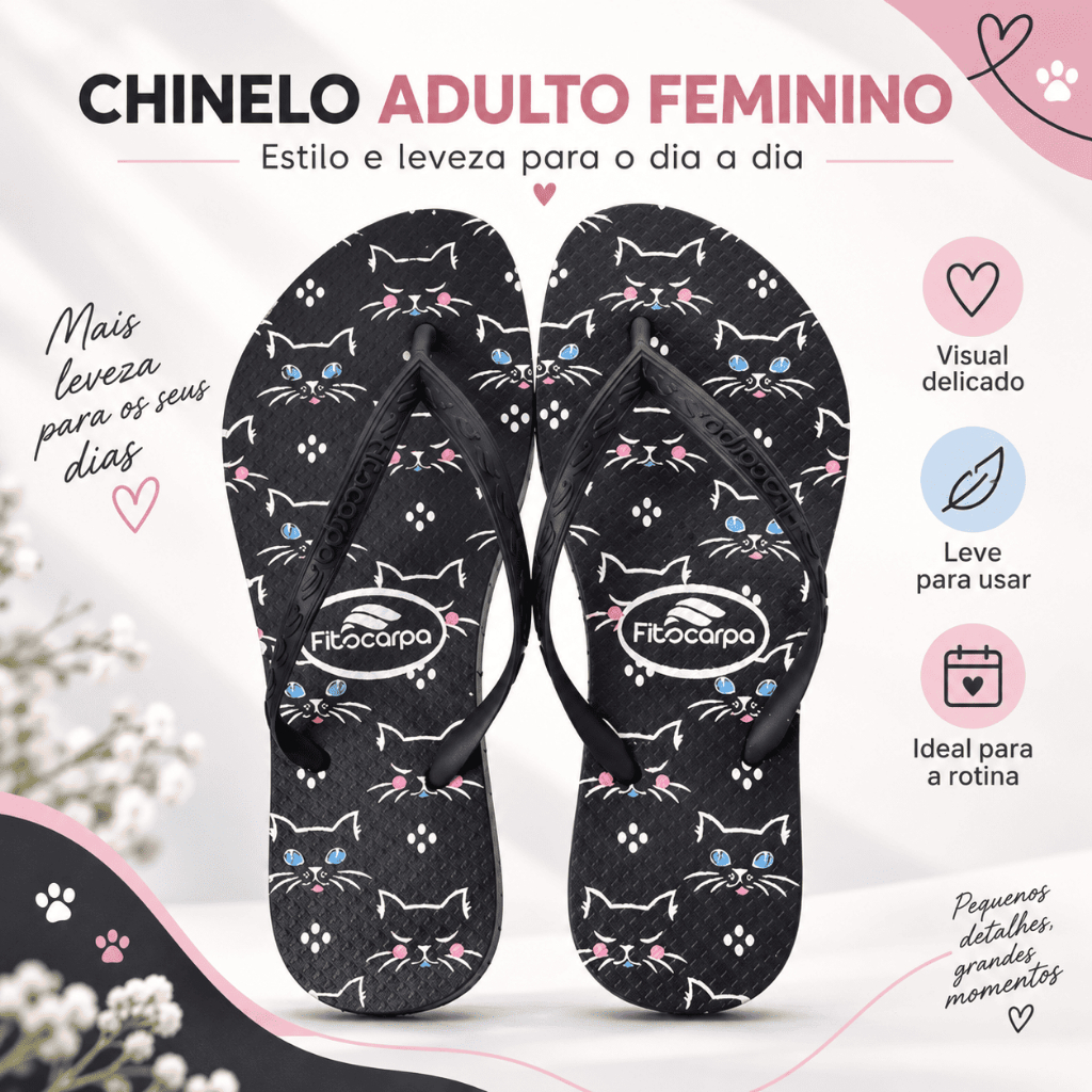 Chinelo Feminino Estampado Leve Macio Confortável Verão Praia Lançamento 2025
