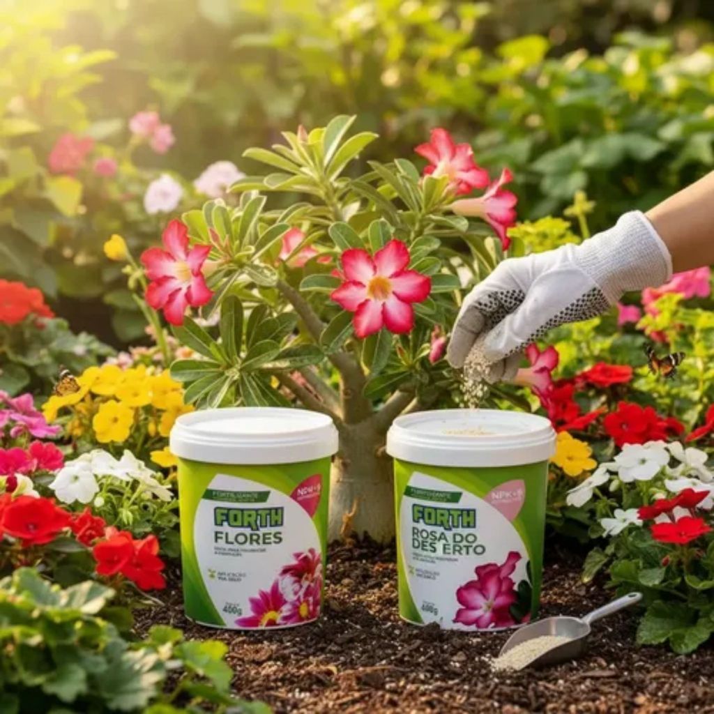 Fertilizante Adubo Rosa do Deserto 400g Forth · foto 2