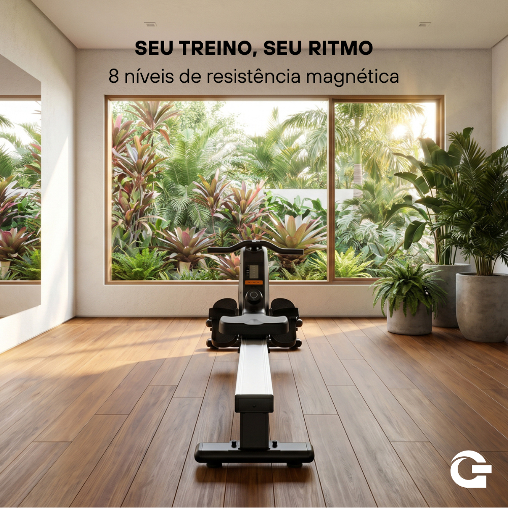 Aparelho Simulador De Remo Seco Indoor Gallant (GRS03HMGA-PT) · foto 2