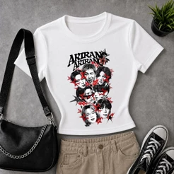 Camiseta Bts coreana k-pop simbolo banda turne arirang Brasil 2026 blusa bts babylook bts babytee