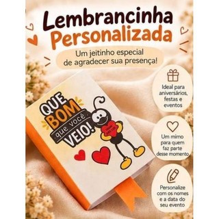Mini Bíblia Personalizada / Lembrancinha para visitantes / Lembrancinha para Igreja Culto de Jovens / Recepção Cristã