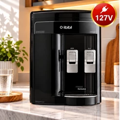 Purificador de Água IBBL FR600 Exclusive Preto Compressor 127v Água Natural e Gelada