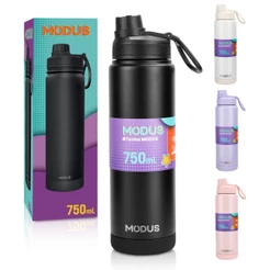 Garrafa Térmica 750ml garrafa espacial Quente & Frio Com Isolamento Térmico De Grande Capacidade