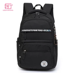 Mochila Bolsa Espaçosa Notebook Faculdade Chaveiro Personalizado Escolar