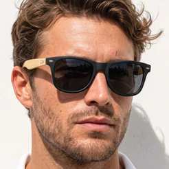 Óculos de Sol Quadrado Polarizado Arizona Premium Tendencia Pesca Classico Vintage uv400 Masculino