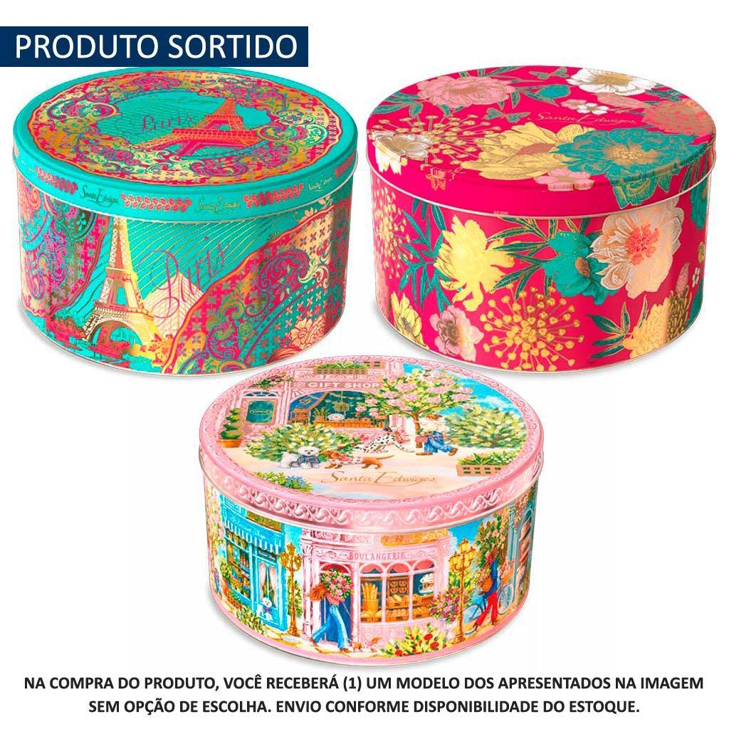 Lata Colecionável Biscoitos Amanteigados Tradicional 300g Unidade - Santa Edwiges