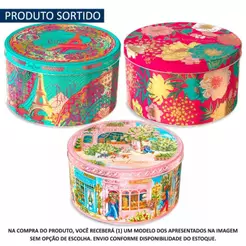 Lata Colecionável Biscoitos Amanteigados Tradicional 300g Unidade - Santa Edwiges
