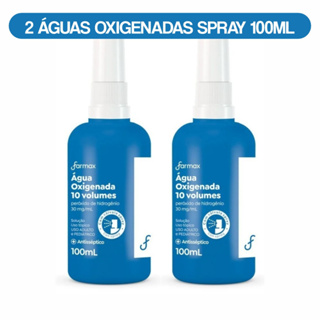 Água Oxigenada Spray 10 Volumes Farmax — Kit C/2 Antisséptico Prático em Oferta na Shopee