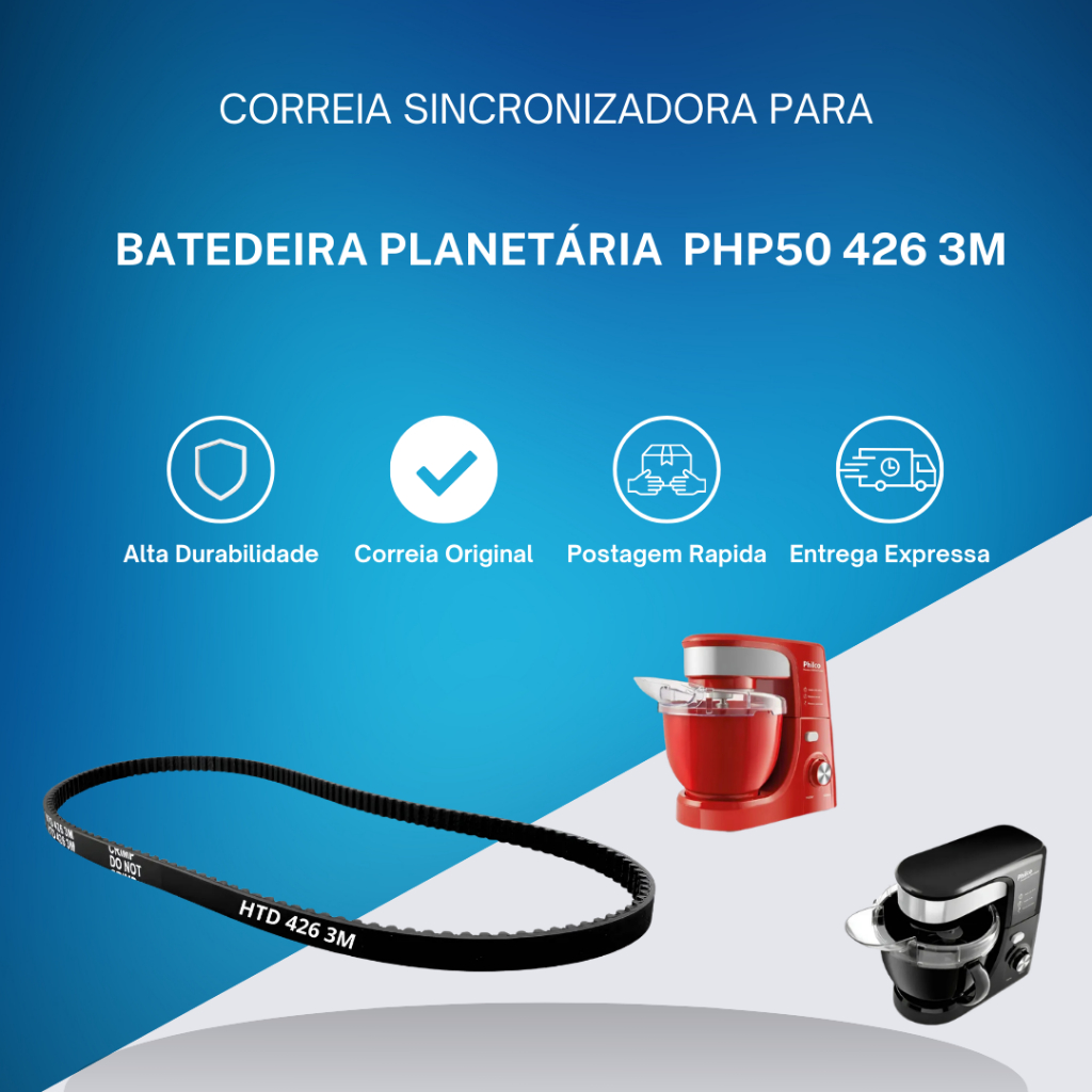 Imagem Batedeira Planetária  Php500 426 3M