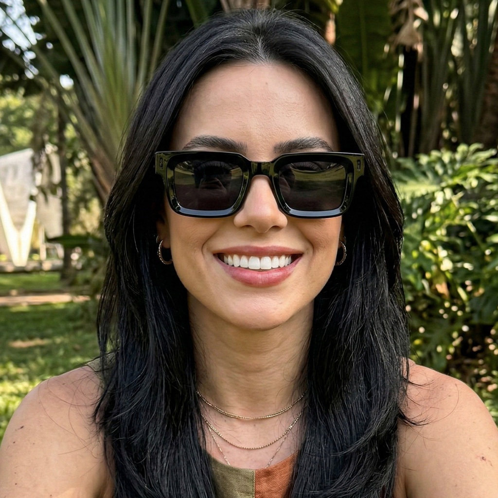 Óculos de Sol Feminino Retro Lançamento Proteção UV400