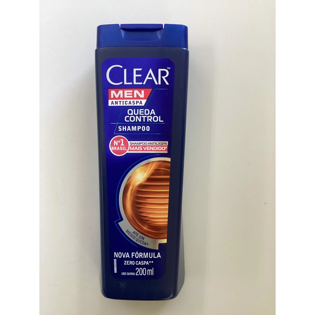Clear men anticaspa shampoo queda control 200ml PROMOÇÃO