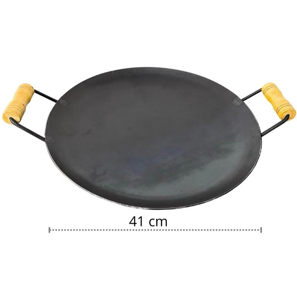 Disco de Arado Tacho 41 cm Diametro Bifeira Chapa Aço com Alças