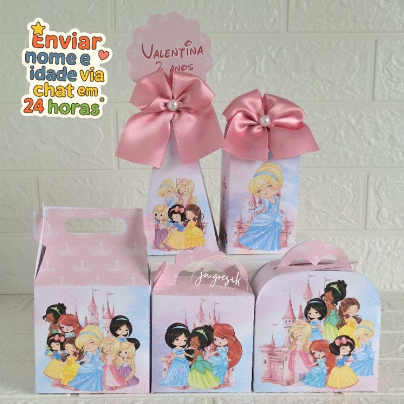Kit Festa Personalizado Princesas Cute Baby aquarela Lembrancinhas Aniversário Infantil Princesas baby