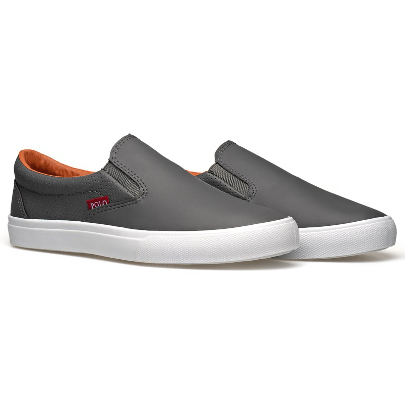 Tênis Masculino Iate Polo Slip On Moderno Estiloso Confortável Tênis Masculino iate casual