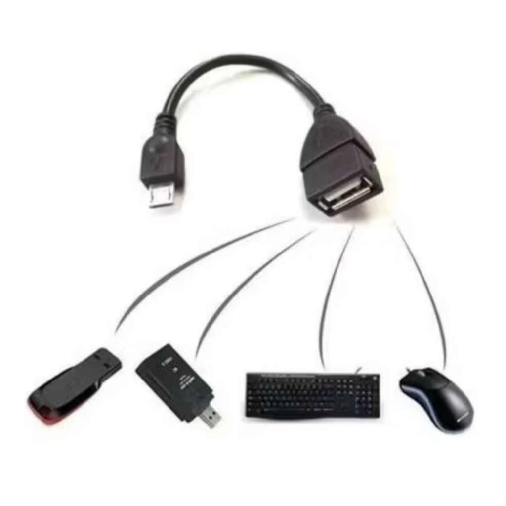 Cabo Otg Usb V8 /tipoC Para Celular Android Pen Drive