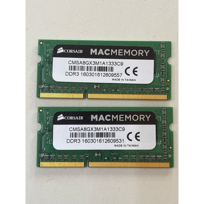 memora ram para MacBook Pro corsair macmemory 16gb ddr3 sendo 2x8gb seminovas