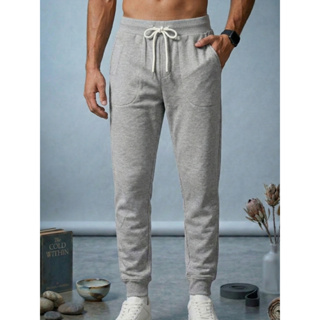 Calça Masculina de Moletom Quentinha com Punho Elastico - PRETO/CINZA ENVIO DE FÁBRICA em Oferta na Shopee