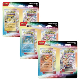 Quadri Pack / Bliester Quádruplo ou Triplo Pokémon Evoluções Prismáticas EV8.5 | Original Lacrado em Oferta na Shopee