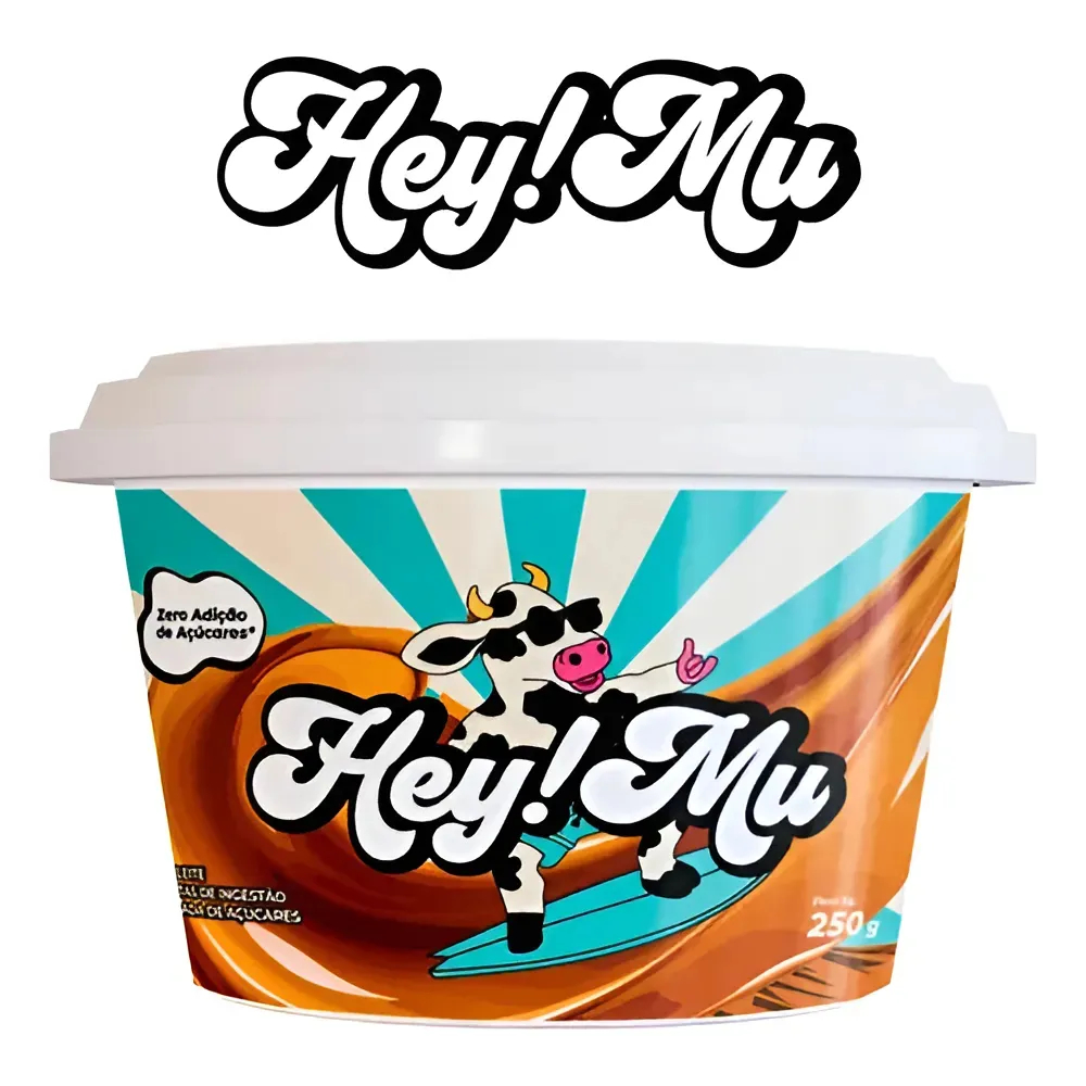 Doce de Leite Hey Mu 250g Original Mais Vendido Zero Adição de Acuçar e Conservantes Fit Crossfit em Oferta na Shopee