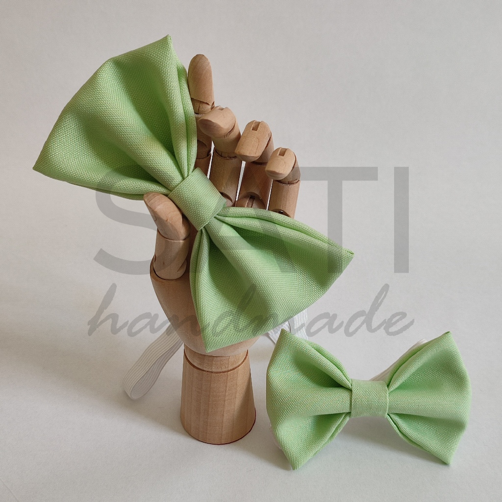 gravata borboleta adulto/infantil cor verde limão eventos, padrinho, casamento