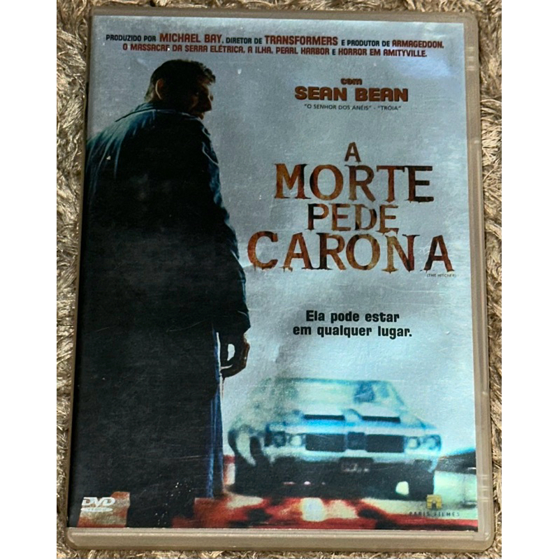 DVD A Morte Pede Carona capa brilhosa original 1145