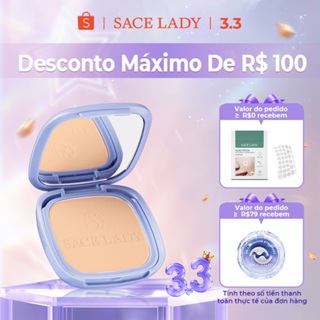 SACE LADY Pó Facial Pérola FPS30 PA+++ Acabamento Natural e Controle de Oleosidade em Oferta na Shopee