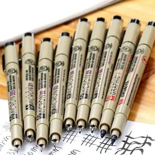 Profissional Fineliner Pigmento Ponta Fina Caneta fineliner Micron Marcador Fineliner Drawing Liner Pen Art Marker Finel em Oferta na Shopee