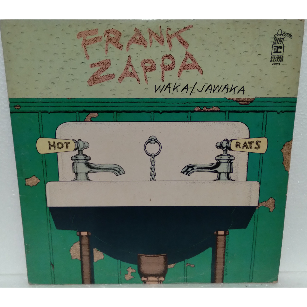LP - Frank Zappa - Waka Jawaka (Hot Rats) - Imp Usa 1972 - Orig Epoca Bizarre Rec MS-2094
