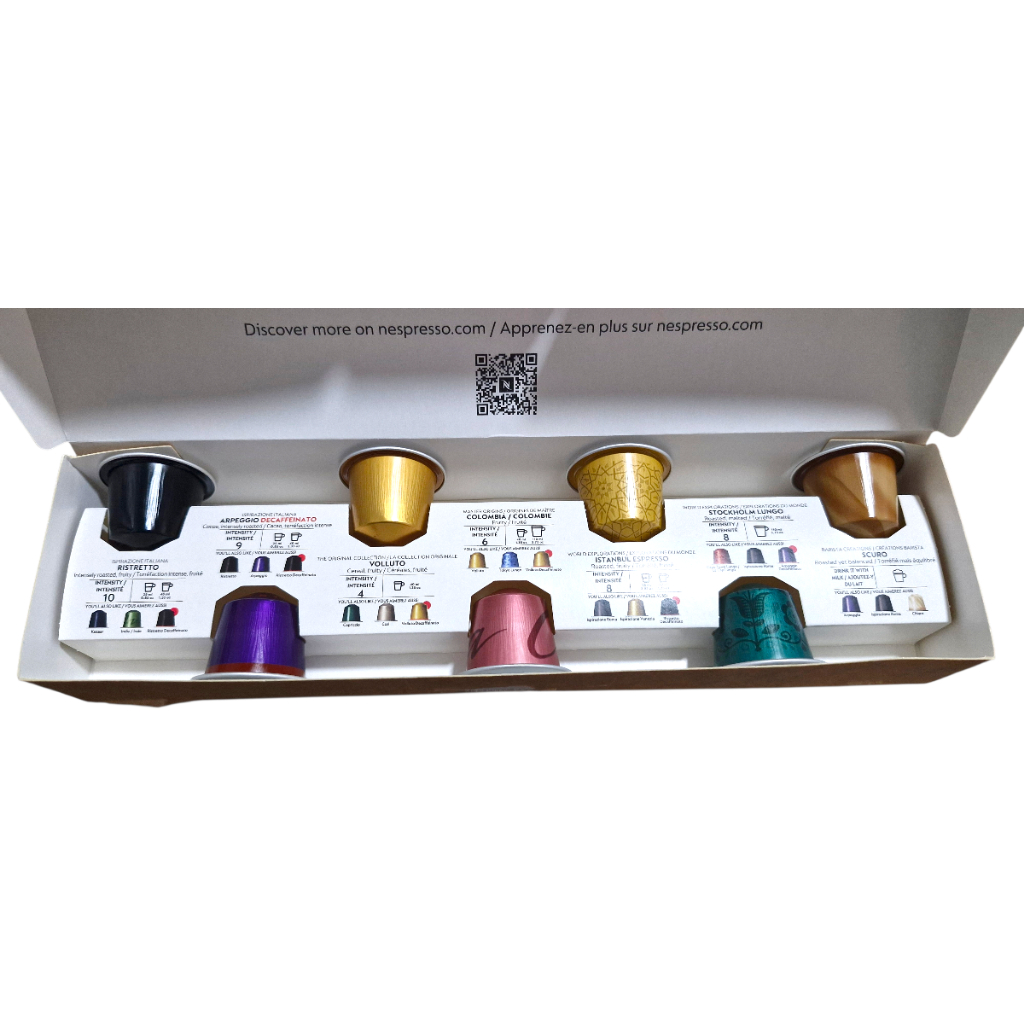 Kit 7 Cápsulas Nespresso Variados Sabores Original